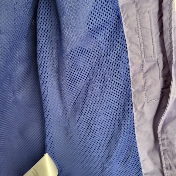 Columbia Omni Shield Girls Hooded Full Zip Jacket XS Light Purple Nylon - Picture 7 of 11